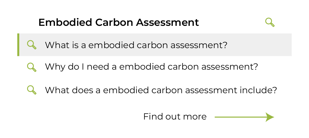 Measure Your Impact With Embodied Carbon Assessment